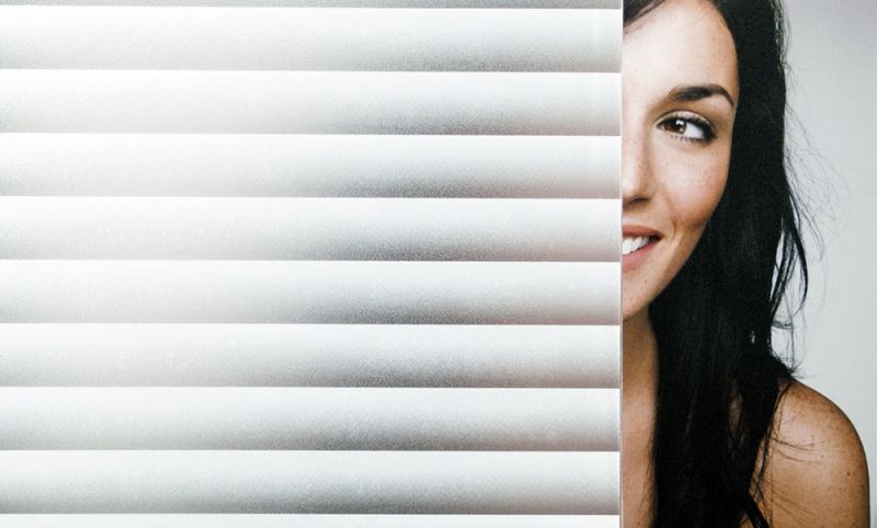 Dekorfolie SX-sc008 Frosted Blinds (Muster) Dekorfolie SX-sc008 Frosted Blinds (Muster)