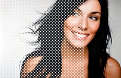 Dekorativní fólie SXD-1818 DOTS (vzorek)
