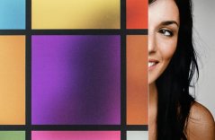 Dekoratívna fólia SXEG-4882 Colored Squares 59