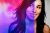 Dekorfolie SX-3068 Orchid Dichroic Transparent FILM (Muster)