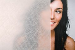 Dekorativní fólie Sx3-9004 Transparent Fiberglass (vzorek)