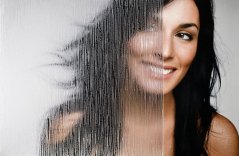 Dekorativní fólie SX-sc556 Fizzle RAIN Static Cling 48 (vzorek)