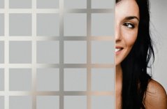 SX-4800 Matte GREY Squares (sample)
