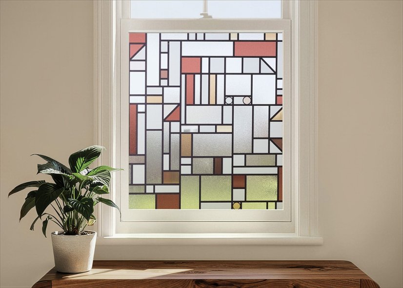 Dekorativní fólie SOLYX SXEG-3464-UG Glencoe Stained Glass 35 Dekorativní fólie SOLYX SXEG-3464-UG Glencoe Stained Glass 35