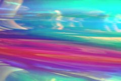 Dekorativní fólie SX-3065 Spectrum Transparent Dichroic FILM - WITH Adhesive AND Scratch Resistant Surface. (vzorek)