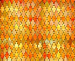 SXRR-9041-T Yellow Diamond Stained Glass - Transparent (sample)
